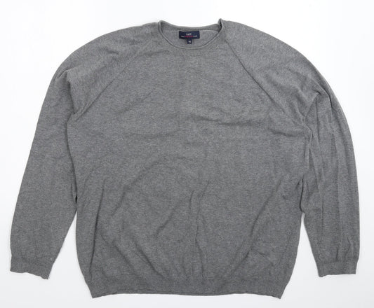 Gap Mens Grey  Knit Pullover Jumper Size XL