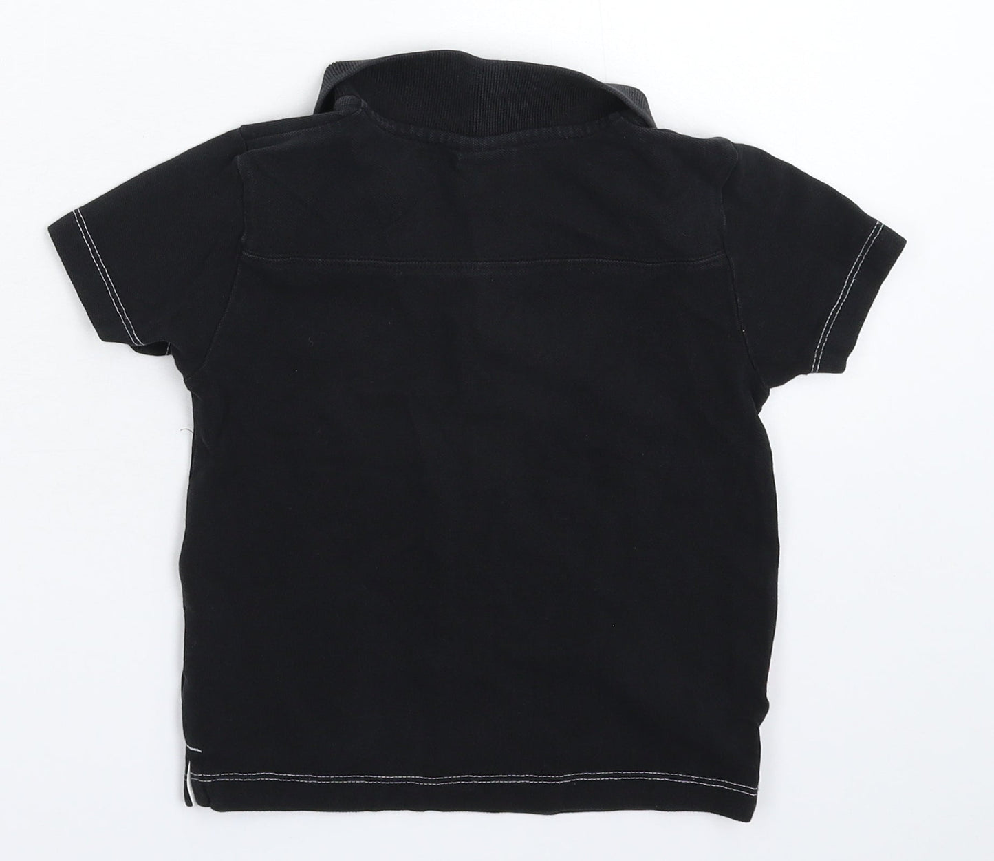 Slazenger Boys Black   Basic Polo Size 3-4 Years