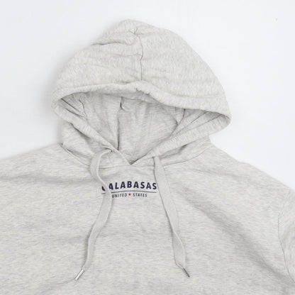 Divided Womens Grey   Pullover Hoodie Size L