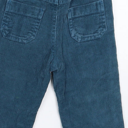 John Lewis Baby Blue  Corduroy Capri Trousers Size 6-9 Months