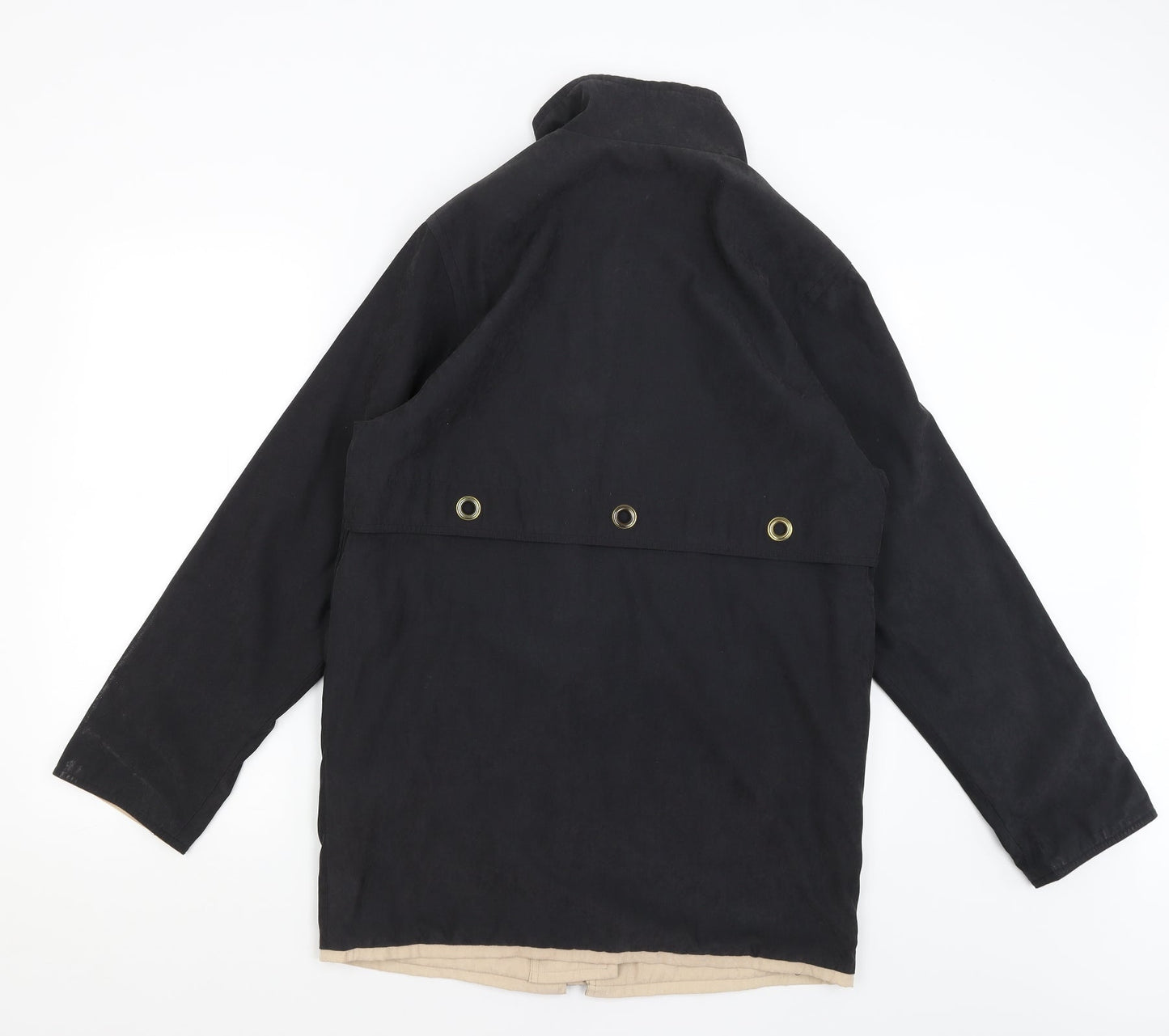 Womens UK Size 10 Berkertex Black Rain Coat