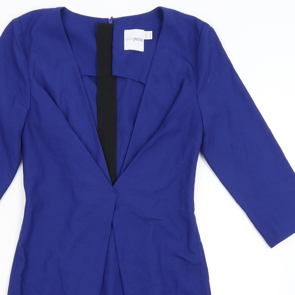 ASOS Womens Blue   Pencil Dress  Size 6