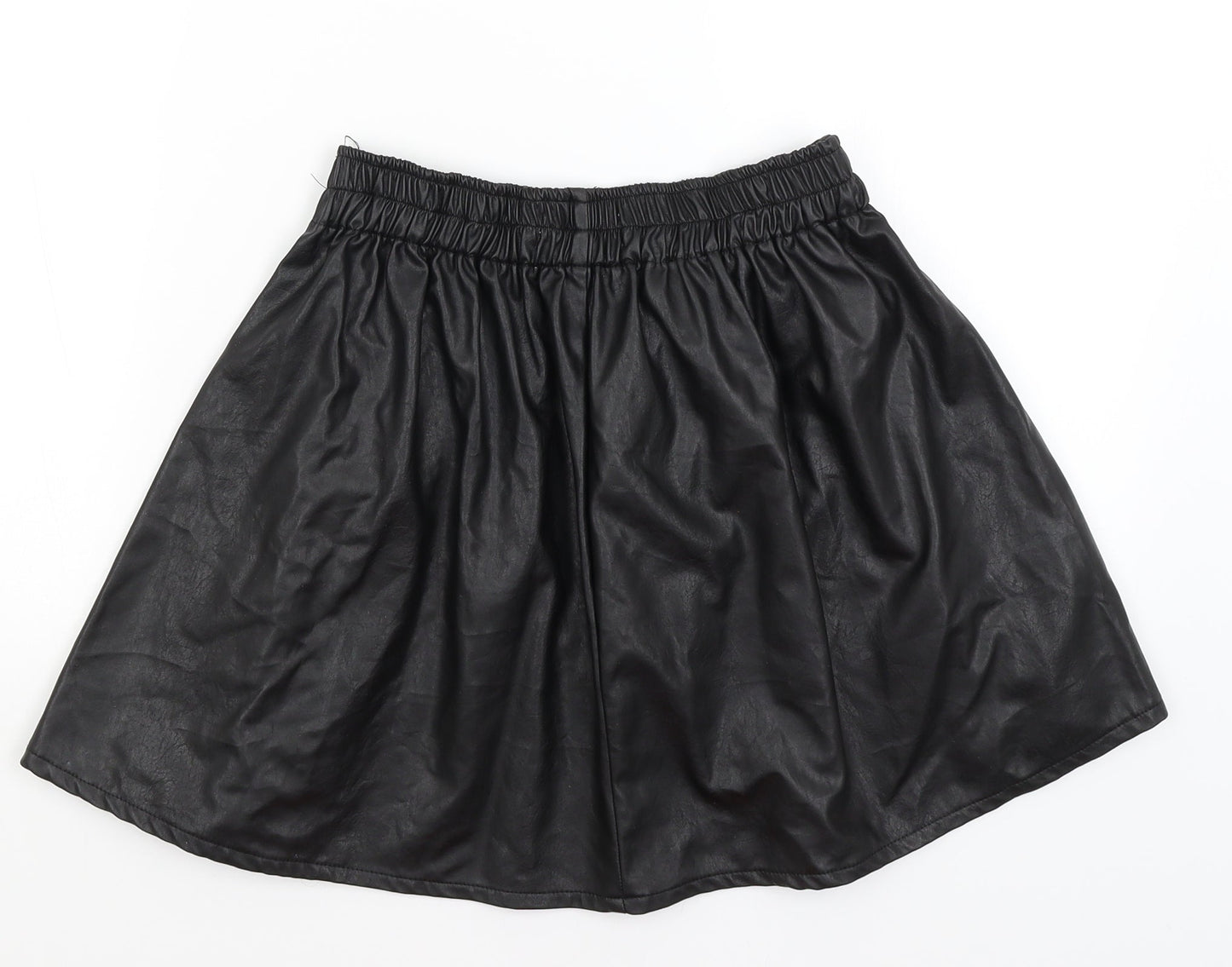 Hearts & Bows Womens Black   Flare Skirt Size M