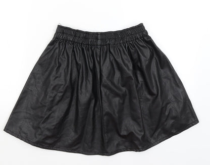 Hearts & Bows Womens Black   Flare Skirt Size M