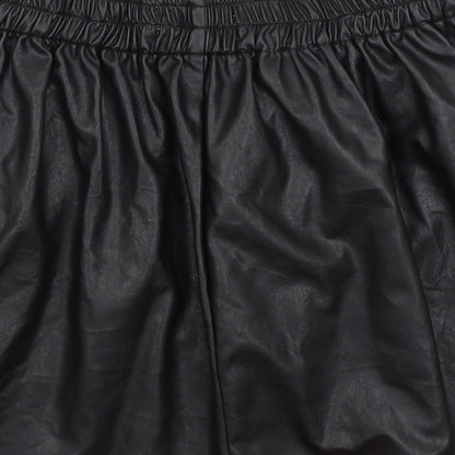 Hearts & Bows Womens Black   Flare Skirt Size M