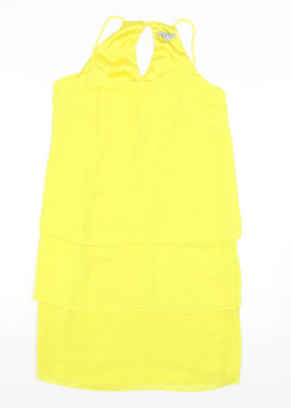 H&M Womens Yellow   A-Line  Size 8