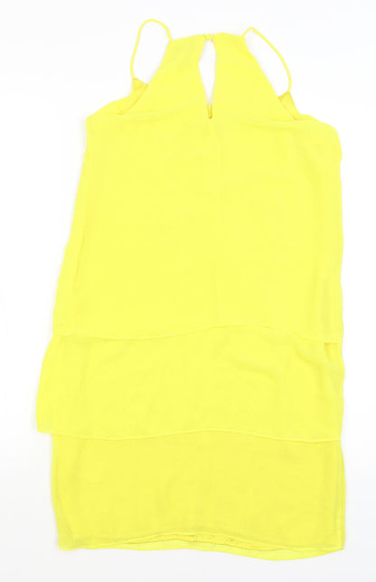 H&M Womens Yellow   A-Line  Size 8