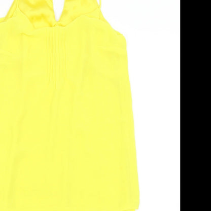 H&M Womens Yellow   A-Line  Size 8
