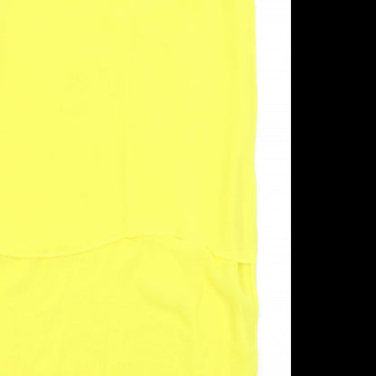H&M Womens Yellow   A-Line  Size 8