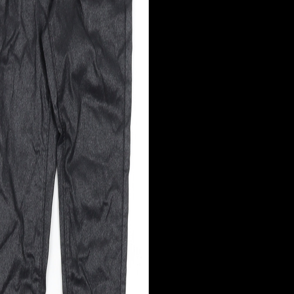Denim Co Womens Black   Trousers  Size 4 L27 in