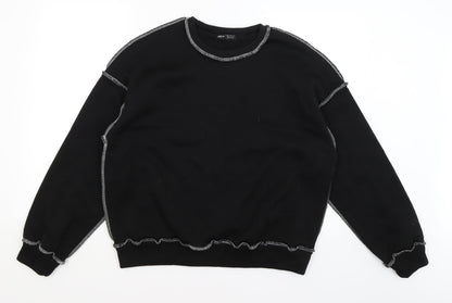 SheIn Womens Black   Pullover Jumper Size S