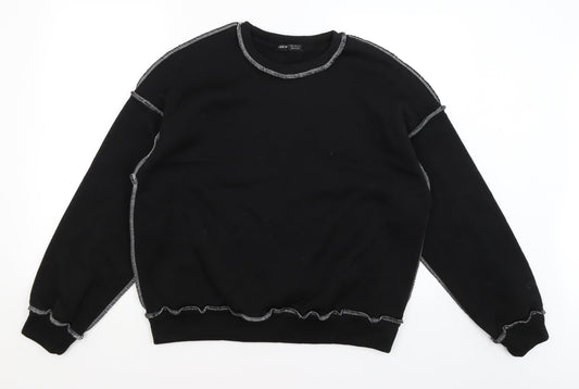 SheIn Womens Black   Pullover Jumper Size S