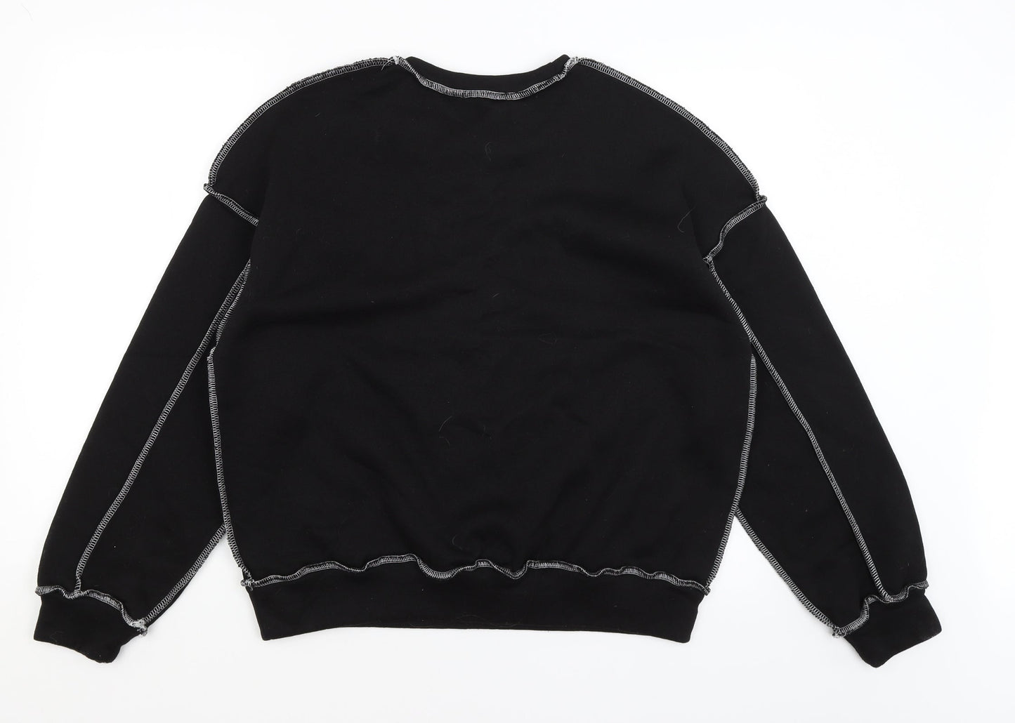 SheIn Womens Black   Pullover Jumper Size S