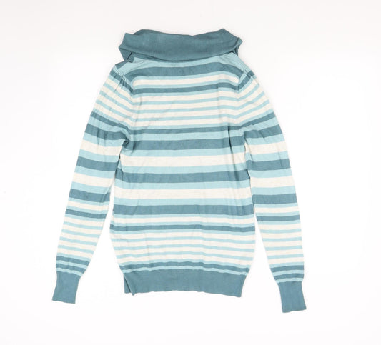 Womens UK Size 10 M&S Green Pullover Jumper