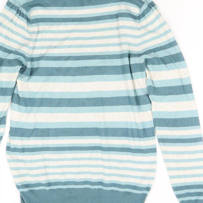 Womens UK Size 10 M&S Green Pullover Jumper