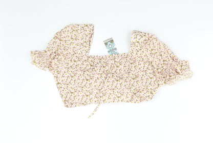 Boohoo Womens Pink Floral  Basic Blouse Size 12