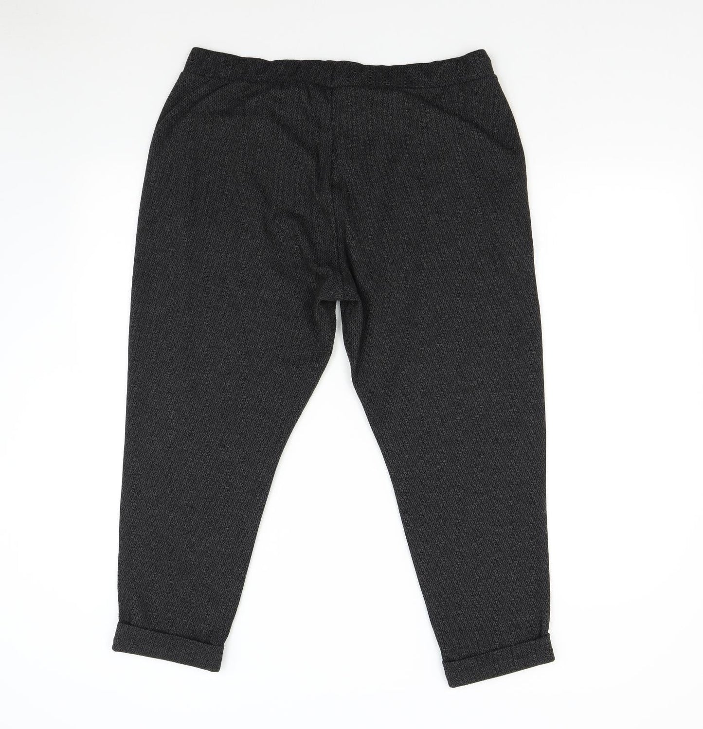 Womens UK Size 16 M&S Regular Fit  Grey Trousers