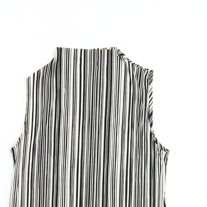 Womens UK Size 8 Topshop Multicoloured Basic Blouse