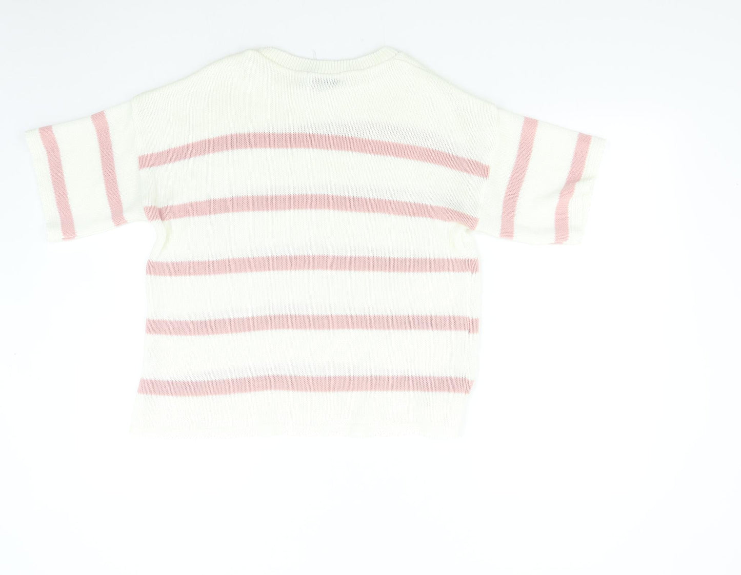 Womens UK Size 8 In the Style Pink Pullover Jumper