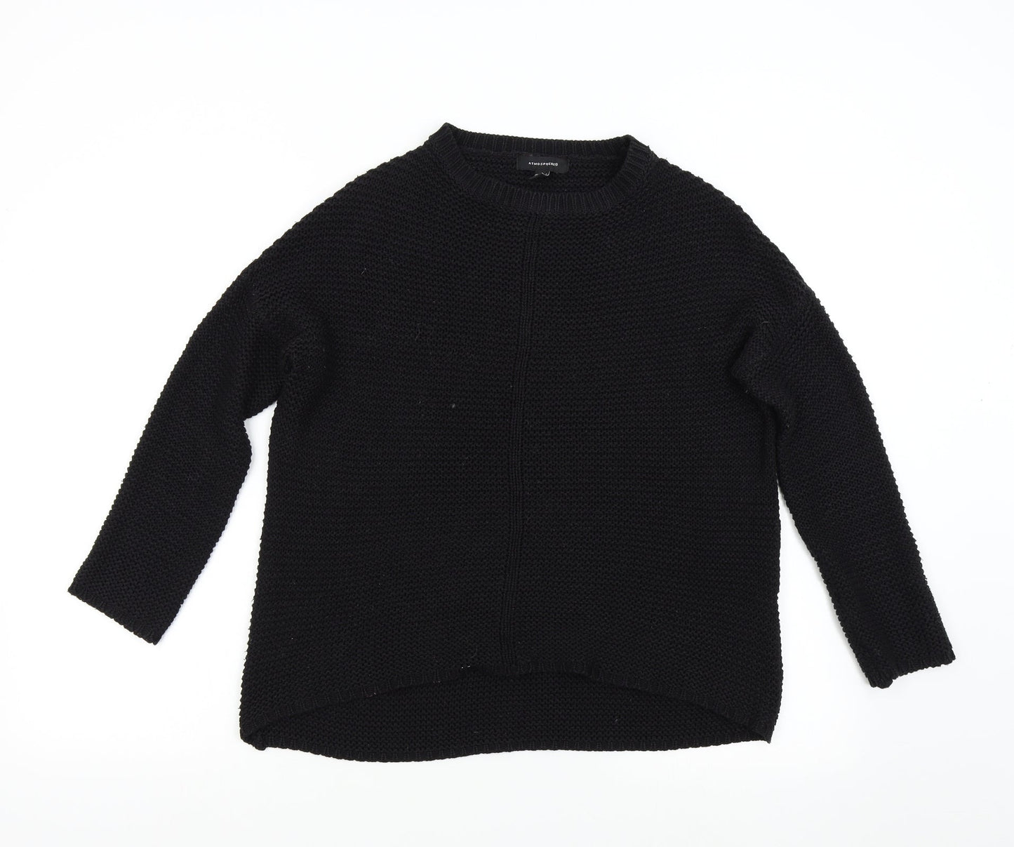 Primark Womens Black  Knit Pullover Jumper Size 6