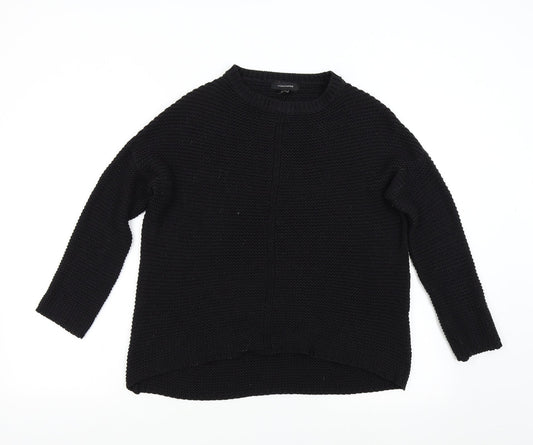 Primark Womens Black  Knit Pullover Jumper Size 6