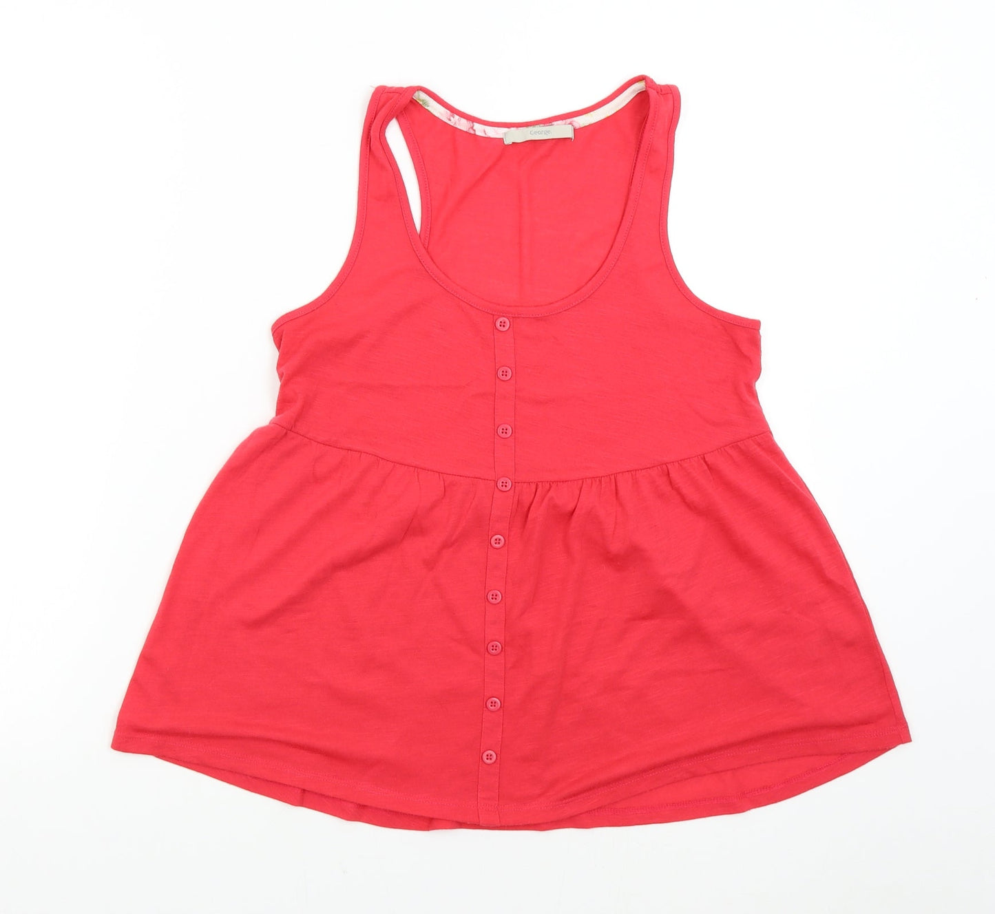 George Womens Red   Basic Tank Size 8