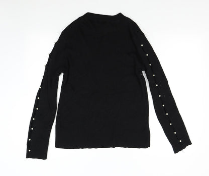 Womens UK Size L Select Black Pullover Jumper