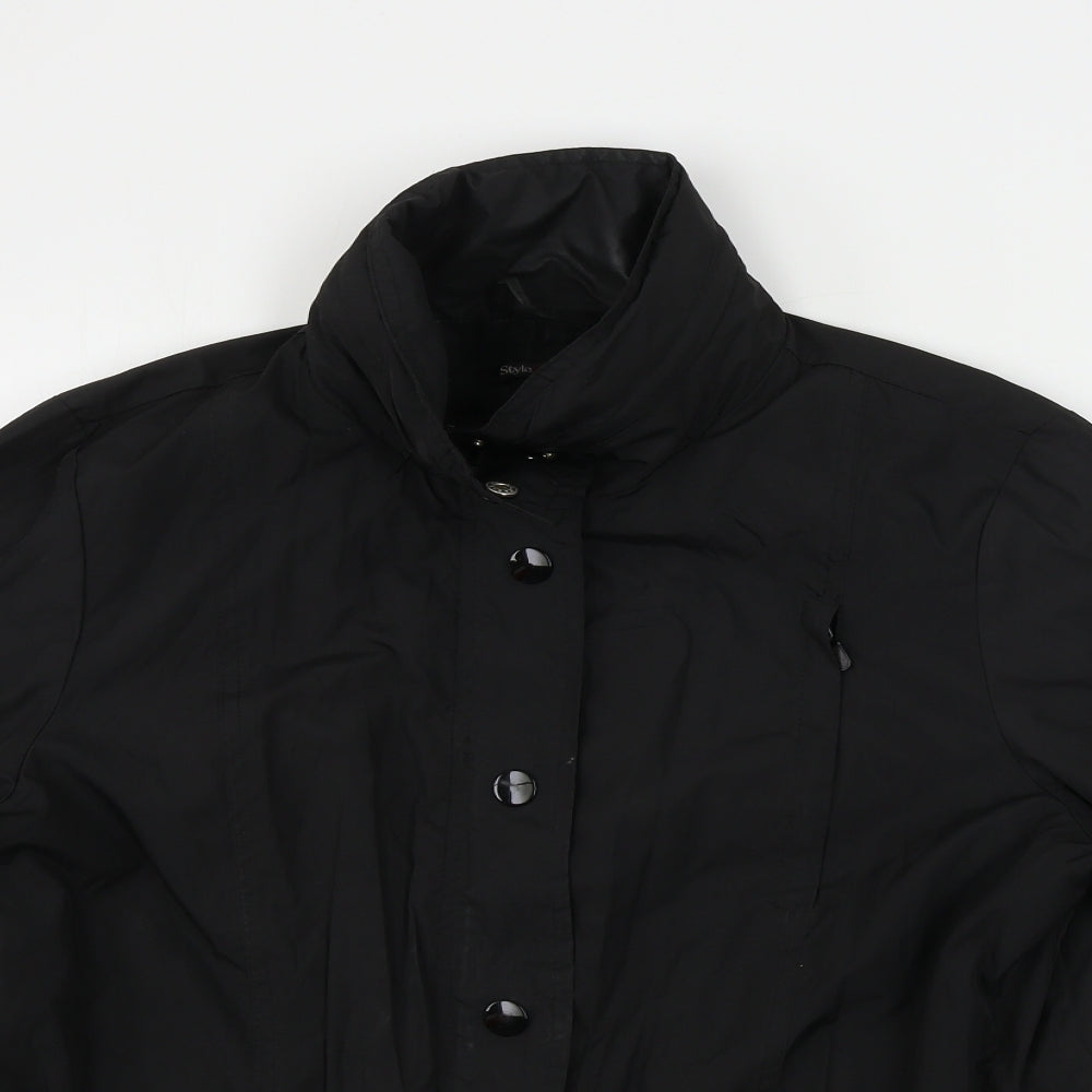 Style&co. Womens Black   Jacket Coat Size M