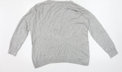 George  Womens Green   Pullover Jumper Size 18