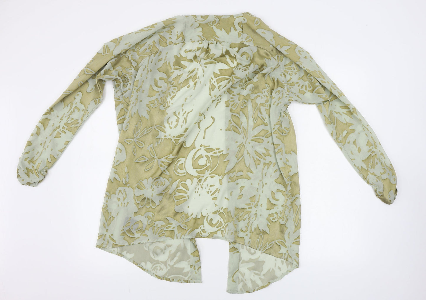 Womens UK Size 8 Miss Selfridge Green Cardigan Jumper
