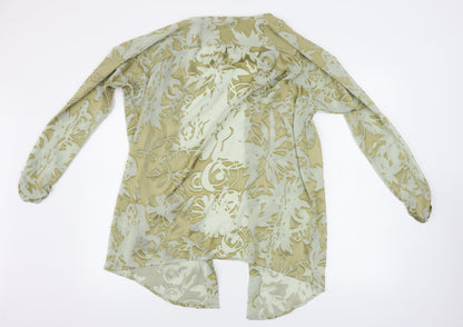 Womens UK Size 8 Miss Selfridge Green Cardigan Jumper