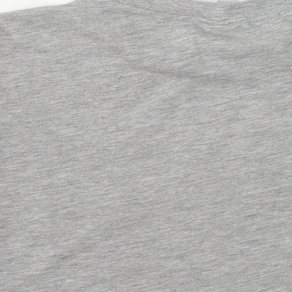 YD Girls Grey   Cropped T-Shirt Size 10-11 Years