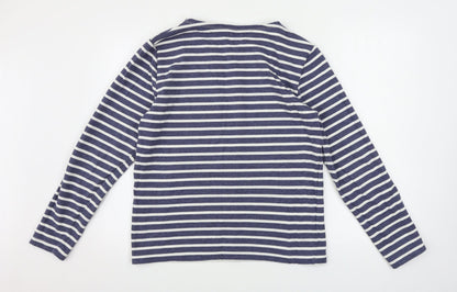 Womens UK Size L ASOS Blue Pullover Jumper