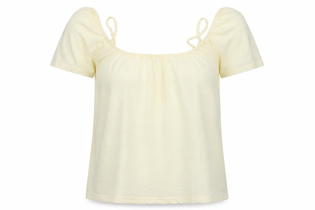 Womens UK Size L H&M Beige Basic Blouse