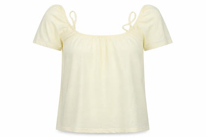 Womens UK Size L H&M Beige Basic Blouse