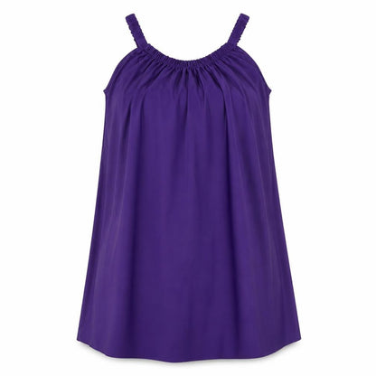 Womens UK Size S Preworn Purple Basic Blouse
