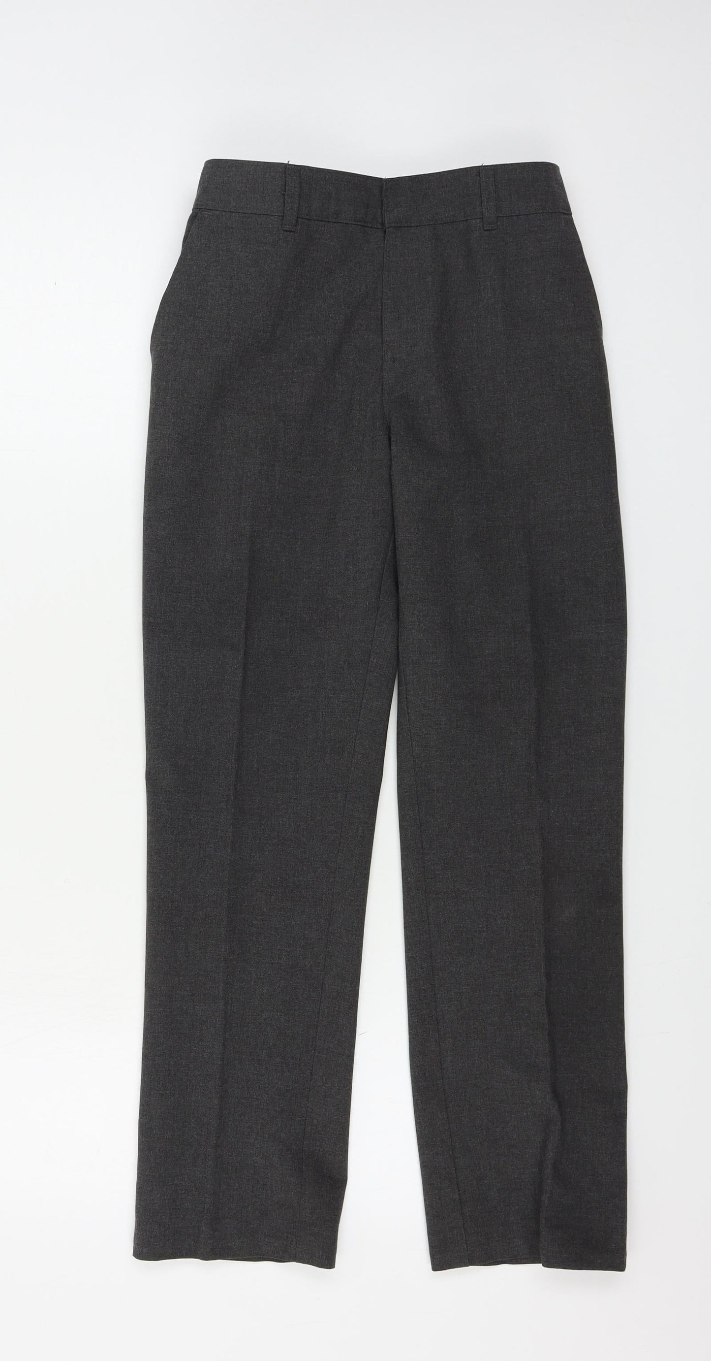 Marks and Spencer  Boys Grey   Chino Trousers Size 11-12 Years