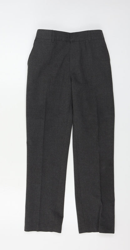 Marks and Spencer  Boys Grey   Chino Trousers Size 11-12 Years