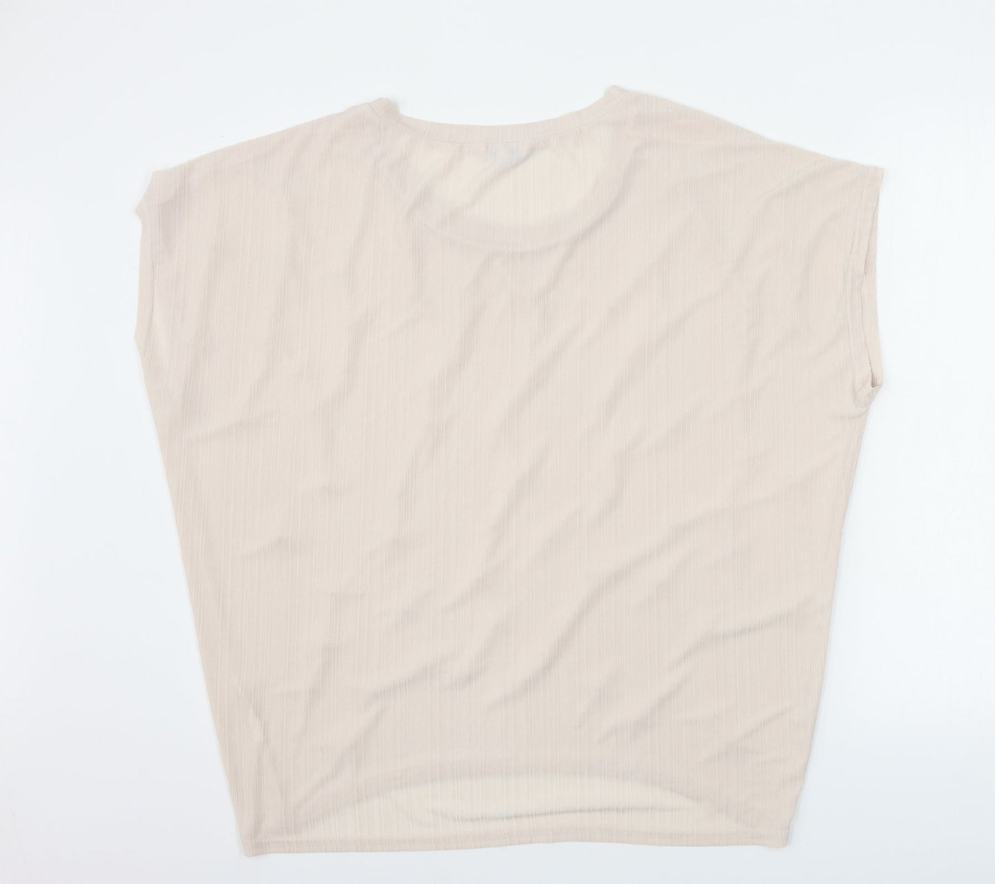 Blue vanilla   Womens Beige   Basic Blouse Size M