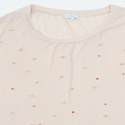 Blue vanilla   Womens Beige   Basic Blouse Size M