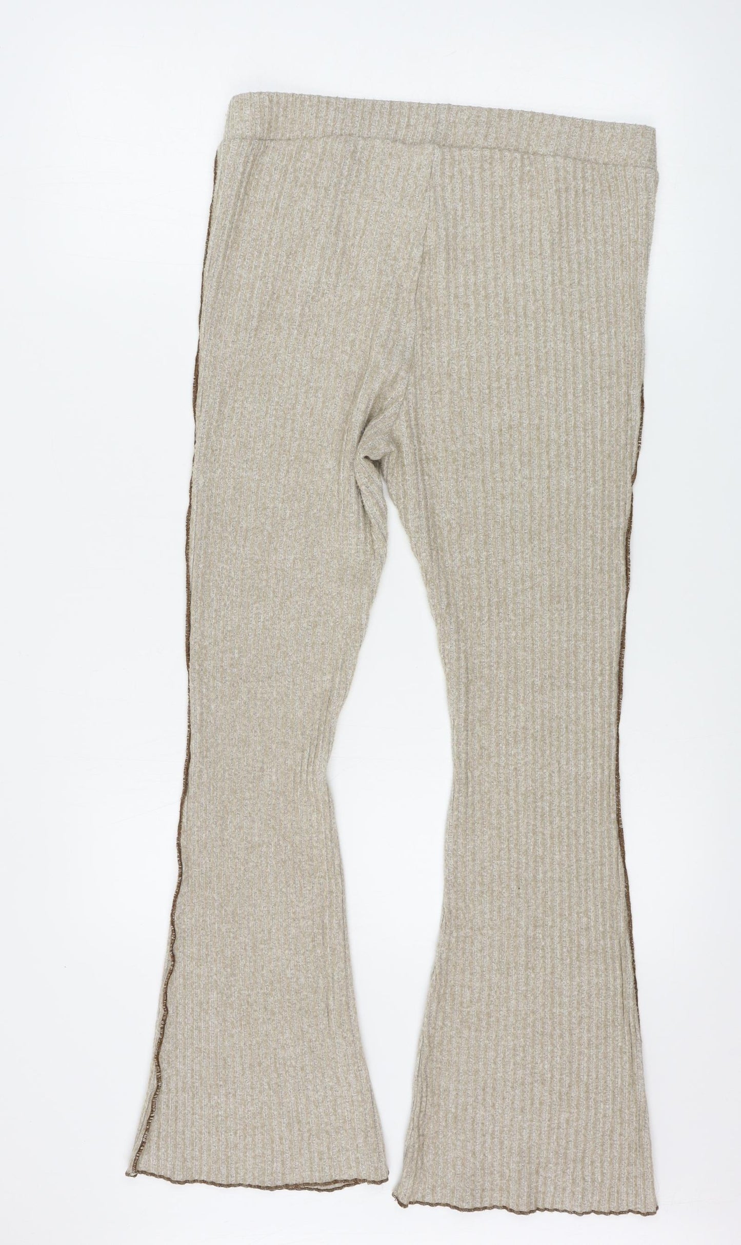 Primark  Womens Beige   Trousers  Size L L27 in