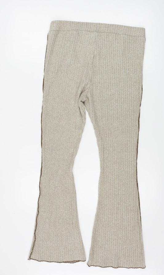 Primark  Womens Beige   Trousers  Size L L27 in