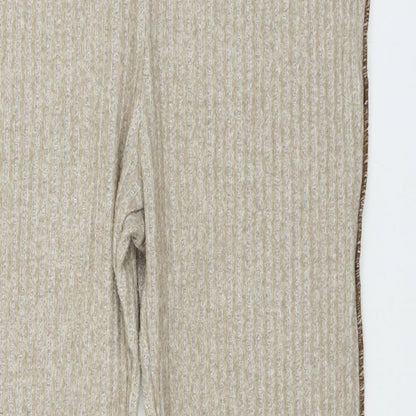Primark  Womens Beige   Trousers  Size L L27 in