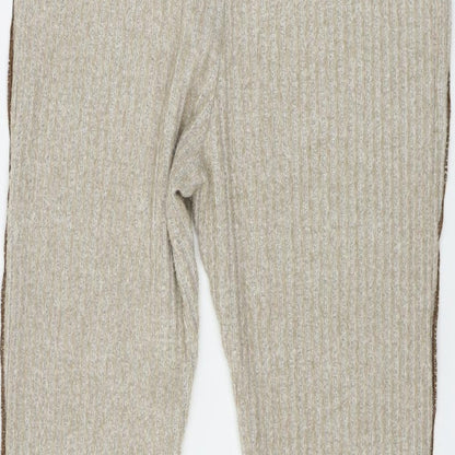 Primark  Womens Beige   Trousers  Size L L27 in