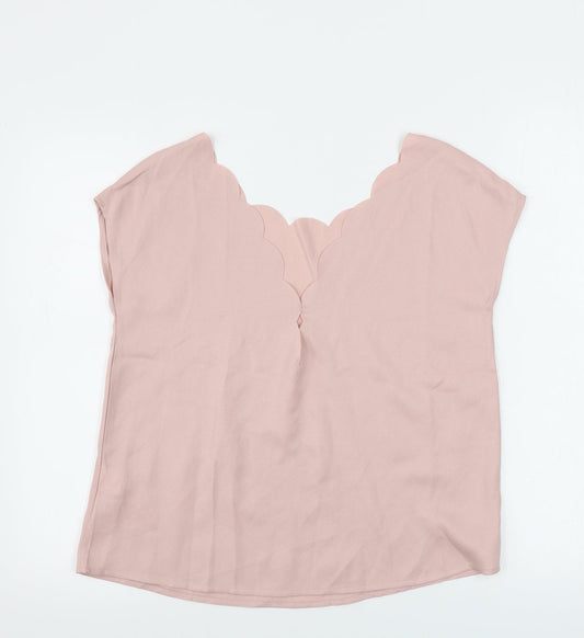 SheIn Womens Pink   Basic Blouse Size XS
