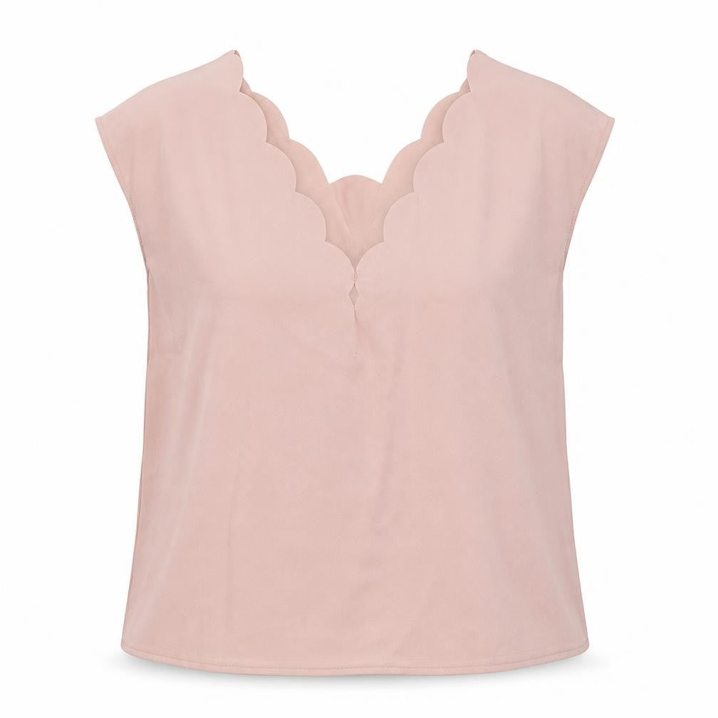 Womens UK Size XS SheIn Pink Basic Blouse
