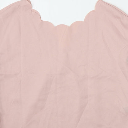 SheIn Womens Pink   Basic Blouse Size XS