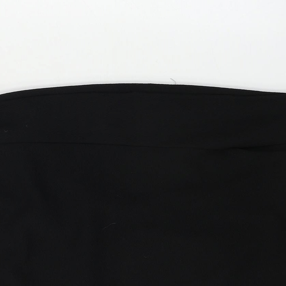 PRETTYLITTLETHING  Womens Black   Bandage Skirt Size 4