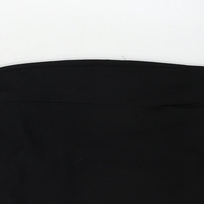 PRETTYLITTLETHING  Womens Black   Bandage Skirt Size 4