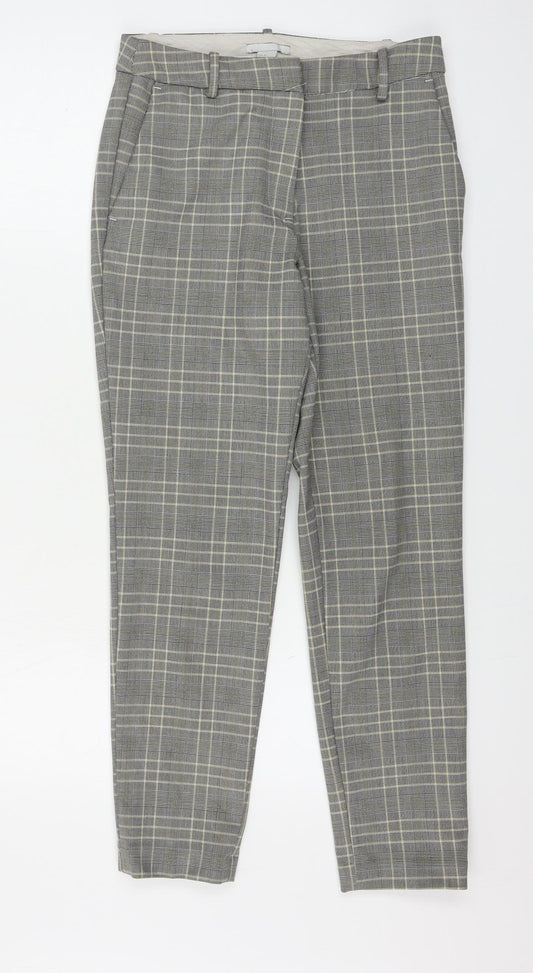 Womens UK Size 6 H&M Regular Fit  Beige Trousers